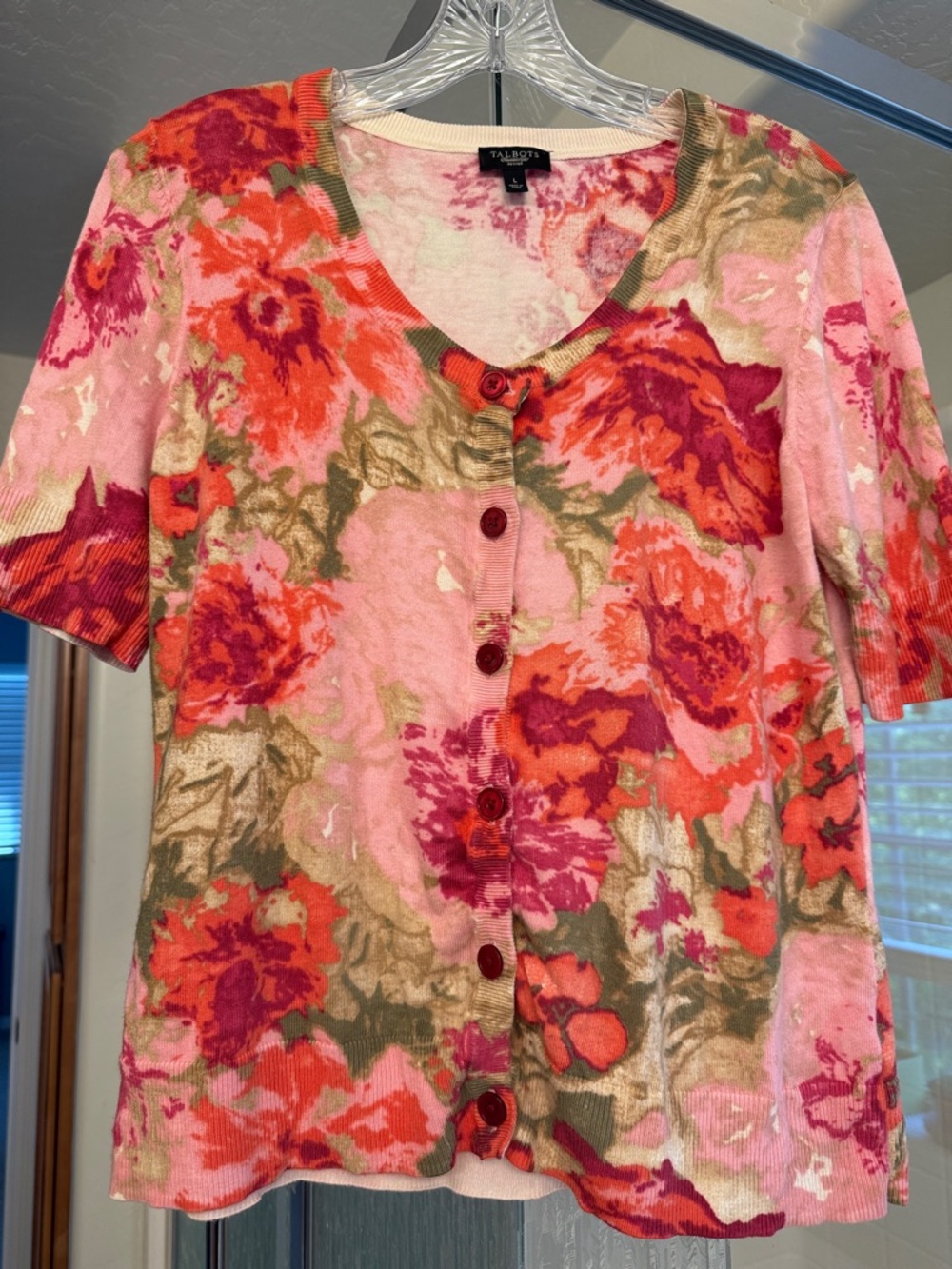 Talbots Cardigan SZ L Petite